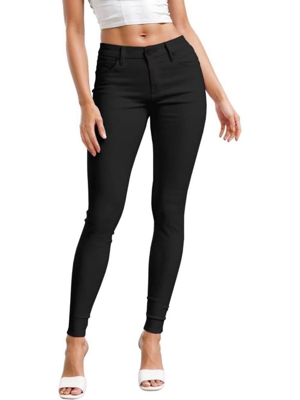 Ultra Stretch Comfy Skinny Leg Pants for Women | Work & Casual Wear, Versatile